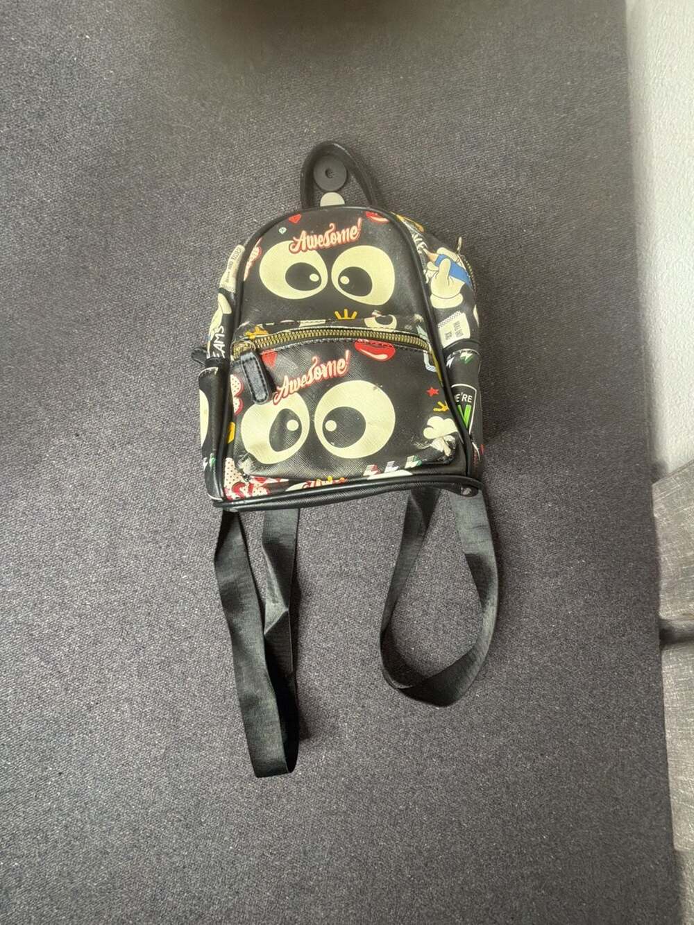 Like Dreams Awesome Emoji Graffiti Mini Backpack